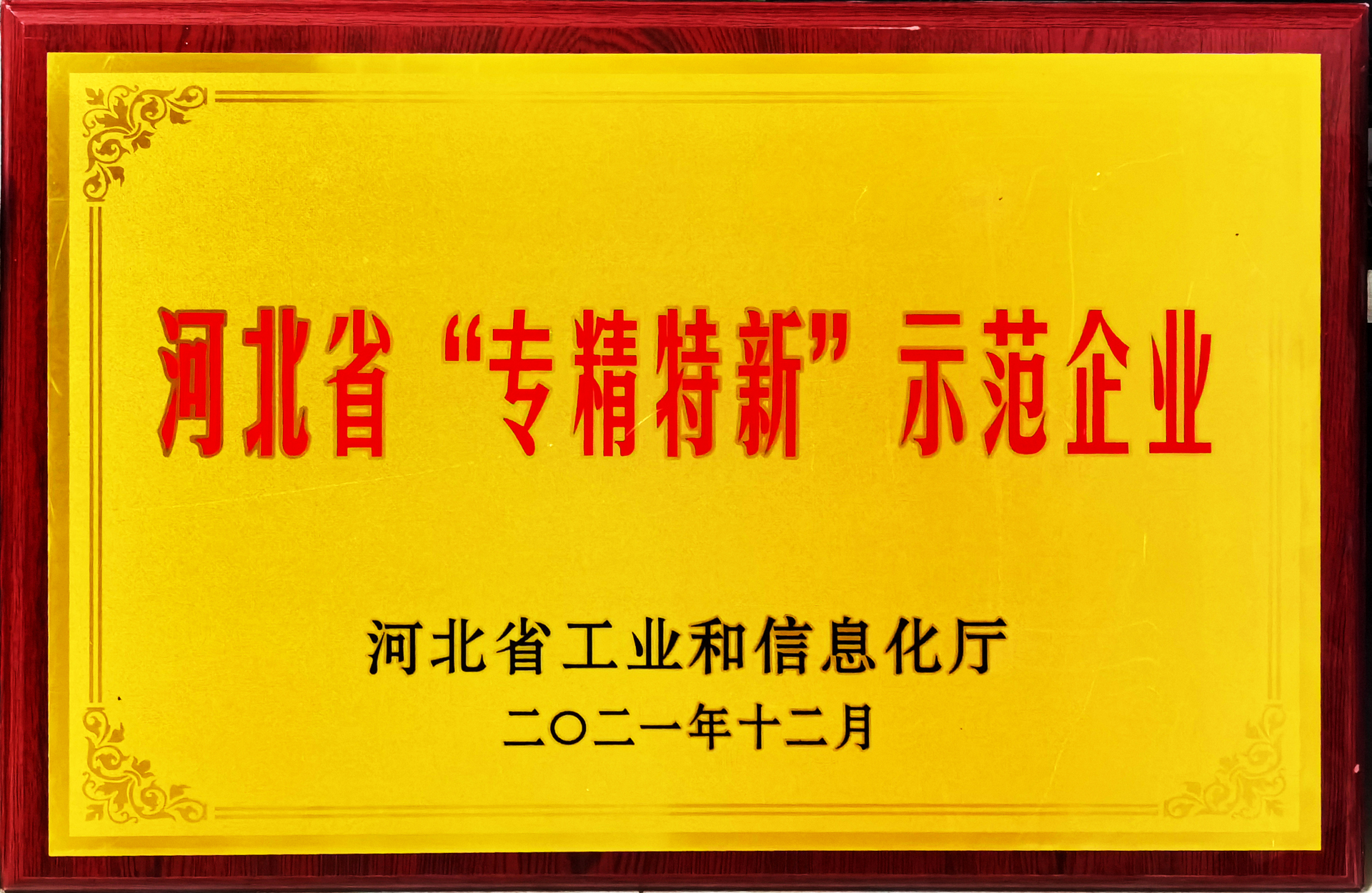 河北省“专精特新”示范企业